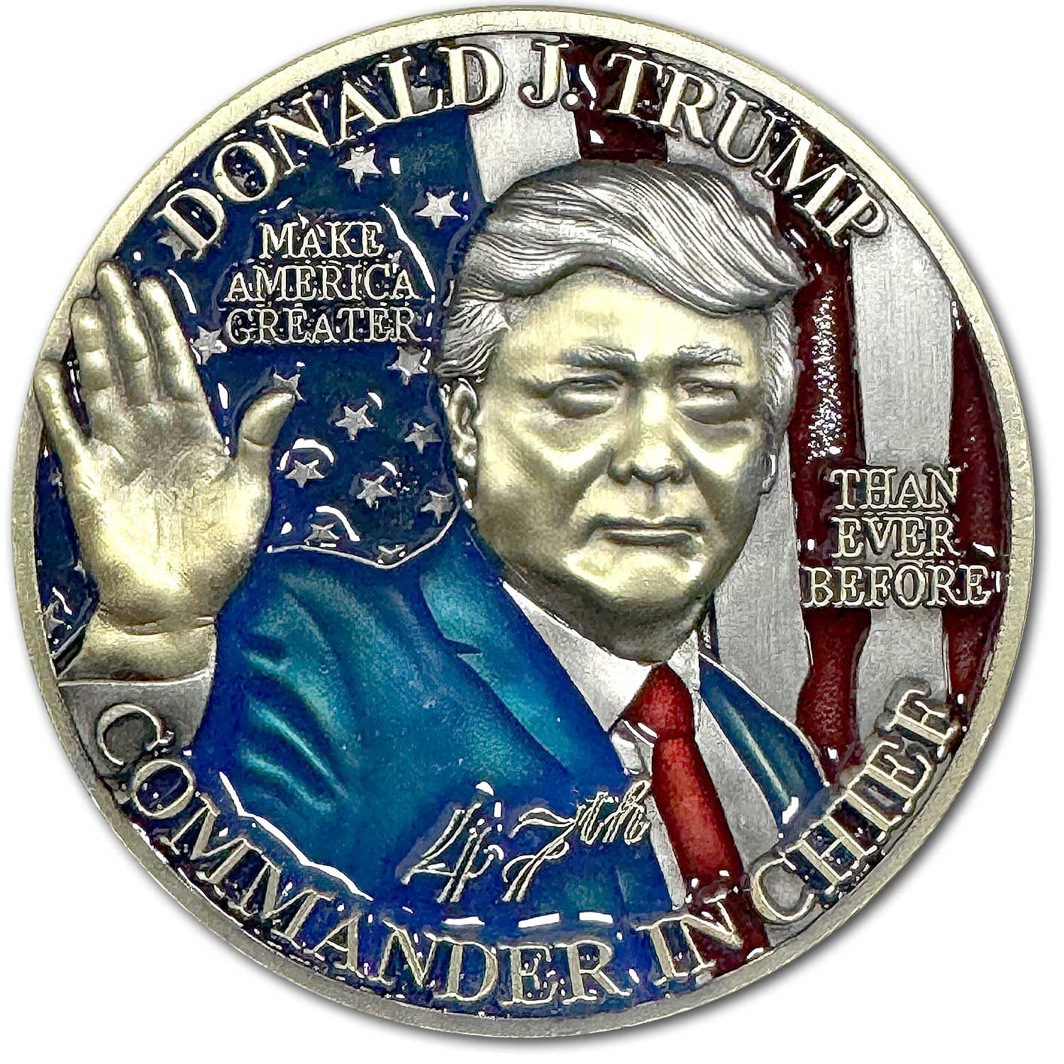 Amazon.com: President Donald J. Trump 47th Commander in Chief MAGA